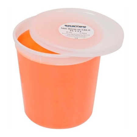 Fabrication Enterprises Theraputty Microwaveable Exercise Putty, Soft, Orange, 5 Pound 297947